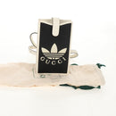 GUCCI×adidas Smartphone Case Shoulder Bag Leather Black 702203 Auth 155331M-12