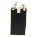 GUCCI×adidas Smartphone Case Shoulder Bag Leather Black 702203 Auth 155331M-2