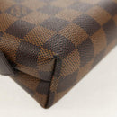 LOUIS VUITTON Damier Ebene Pochette Cosmetic GM Pouch N23345 LV Auth 155347V-10
