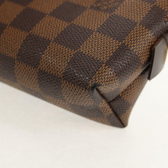 LOUIS VUITTON Damier Ebene Pochette Cosmetic GM Pouch N23345 LV Auth 155347V