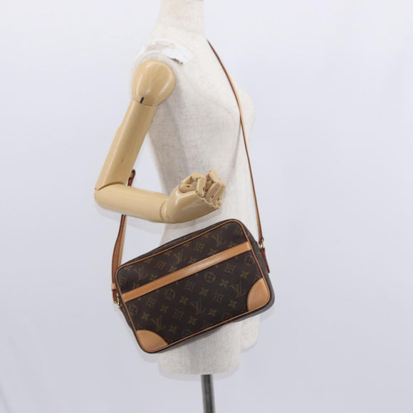 LOUIS VUITTON Monogram Trocadero 27 Shoulder Bag M51274 LV Auth 155353