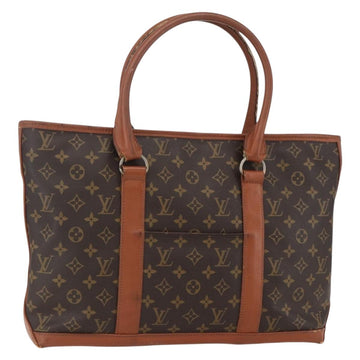LOUIS VUITTON Monogram Sack Weekend PM Hand Bag M42425 LV Auth 155355
