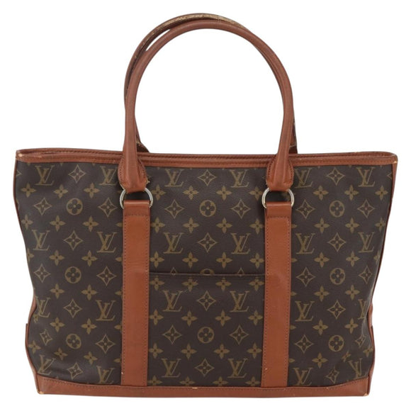 LOUIS VUITTON Monogram Sack Weekend PM Hand Bag M42425 LV Auth 155355A