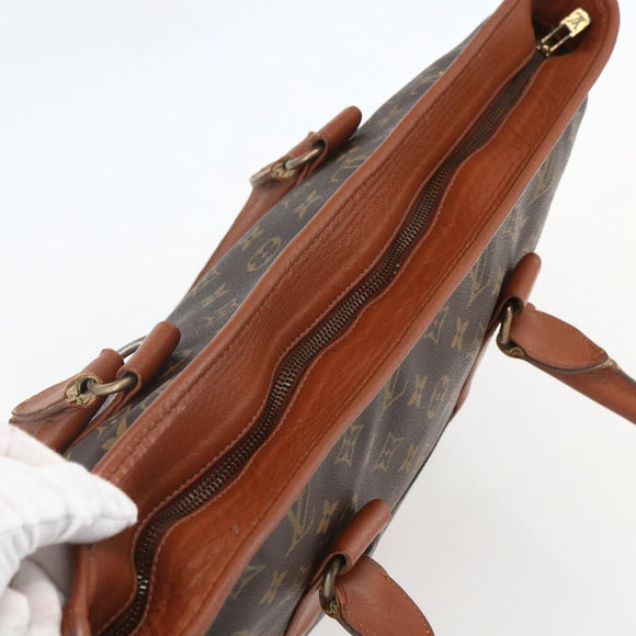 LOUIS VUITTON Monogram Sack Weekend PM Hand Bag M42425 LV Auth 155355A