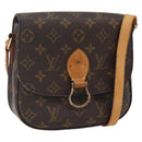 LOUIS VUITTON Monogram Saint Cloud MM Shoulder Bag M51243 LV Auth 155356-1