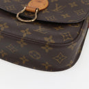 LOUIS VUITTON Monogram Saint Cloud MM Shoulder Bag M51243 LV Auth 155356-15