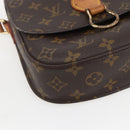 LOUIS VUITTON Monogram Saint Cloud MM Shoulder Bag M51243 LV Auth 155356-16