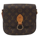 LOUIS VUITTON Monogram Saint Cloud MM Shoulder Bag M51243 LV Auth 155356-13
