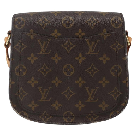 LOUIS VUITTON Monogram Saint Cloud MM Shoulder Bag M51243 LV Auth 155356