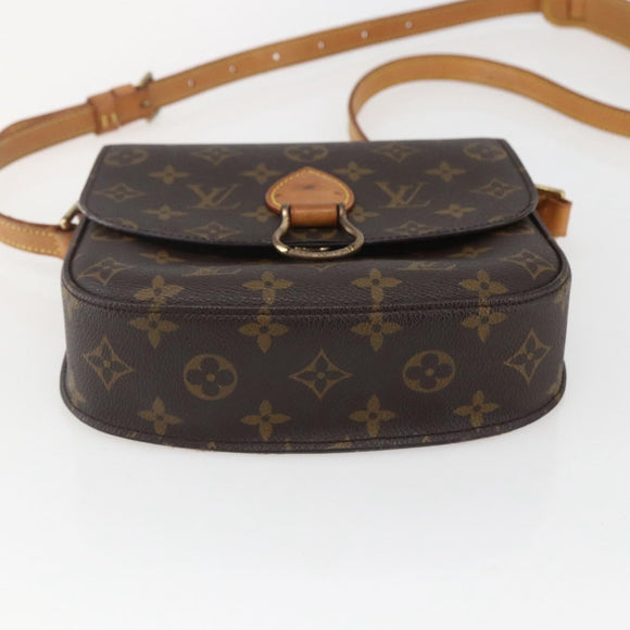 LOUIS VUITTON Monogram Saint Cloud MM Shoulder Bag M51243 LV Auth 155356