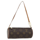 LOUIS VUITTON Monogram Papillon Pouch Pouch LV Auth 155360-1