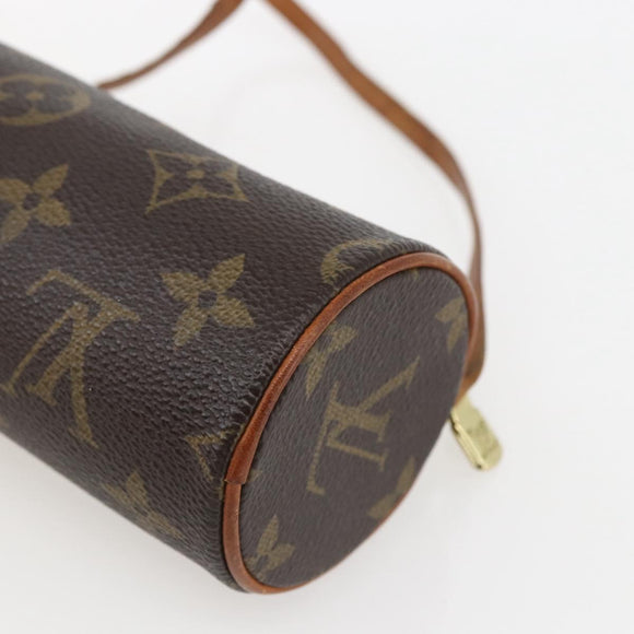 LOUIS VUITTON Monogram Papillon Pouch Pouch LV Auth 155360