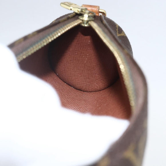 LOUIS VUITTON Monogram Papillon Pouch Pouch LV Auth 155360