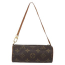 LOUIS VUITTON Monogram Papillon Pouch Pouch LV Auth 155360-2