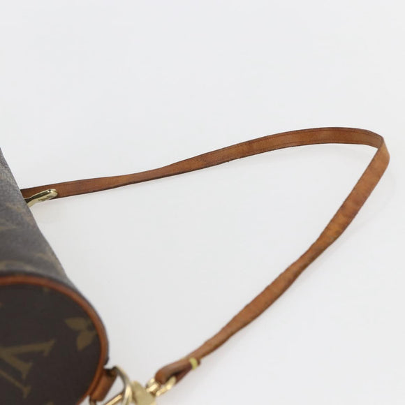 LOUIS VUITTON Monogram Papillon Pouch Pouch LV Auth 155360