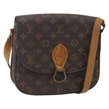 LOUIS VUITTON Monogram Saint Cloud GM Shoulder Bag M51242 LV Auth 155363
