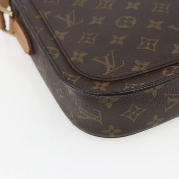 LOUIS VUITTON Monogram Saint Cloud GM Shoulder Bag M51242 LV Auth 155363