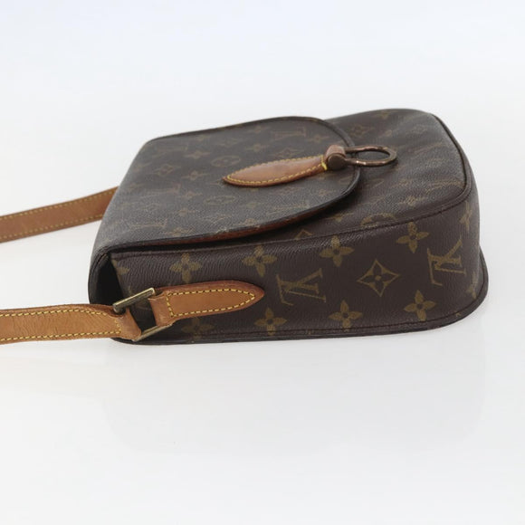 LOUIS VUITTON Monogram Saint Cloud GM Shoulder Bag M51242 LV Auth 155363