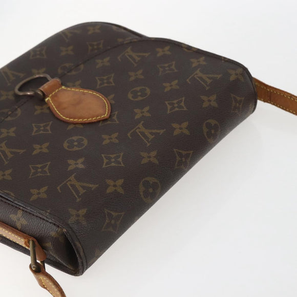 LOUIS VUITTON Monogram Saint Cloud GM Shoulder Bag M51242 LV Auth 155363