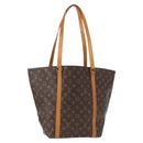 LOUIS VUITTON Monogram Sac Shopping Tote Bag M51108 LV Auth 155366-1