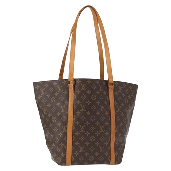LOUIS VUITTON Monogram Sac Shopping Tote Bag M51108 LV Auth 155366