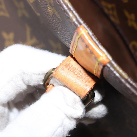 LOUIS VUITTON Monogram Sac Shopping Tote Bag M51108 LV Auth 155366