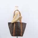 LOUIS VUITTON Monogram Sac Shopping Tote Bag M51108 LV Auth 155366-21