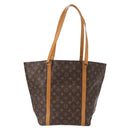 LOUIS VUITTON Monogram Sac Shopping Tote Bag M51108 LV Auth 155366-2