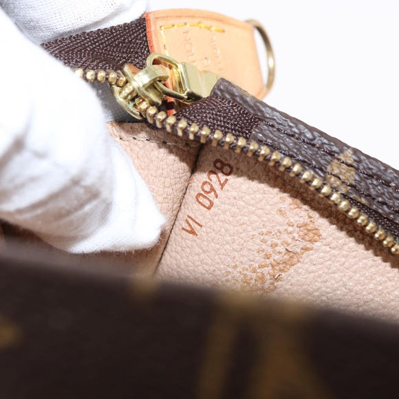 LOUIS VUITTON Monogram Bucket PM Accessory Pouch LV Auth 155367