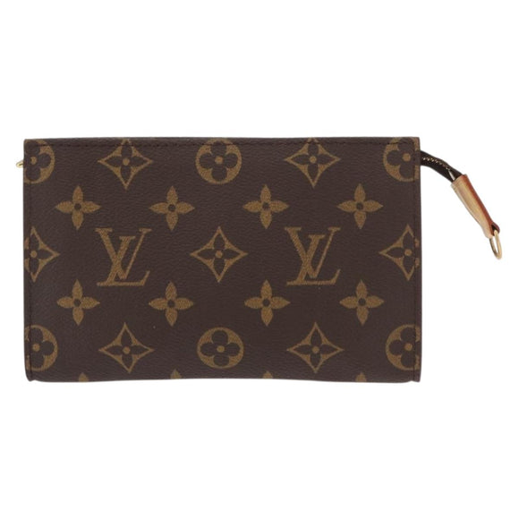 LOUIS VUITTON Monogram Bucket PM Accessory Pouch LV Auth 155367