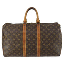 LOUIS VUITTON Monogram Keepall 45 Boston Bag M41428 LV Auth 155372-2