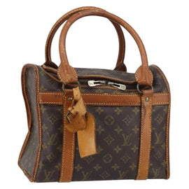 LOUIS VUITTON Monogram Sac Champ 30 Pet Carry M42024 LV Auth 155374