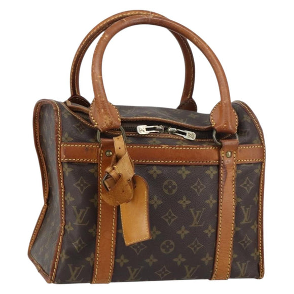 LOUIS VUITTON Monogram Sac Champ 30 Pet Carry M42024 LV Auth 155374