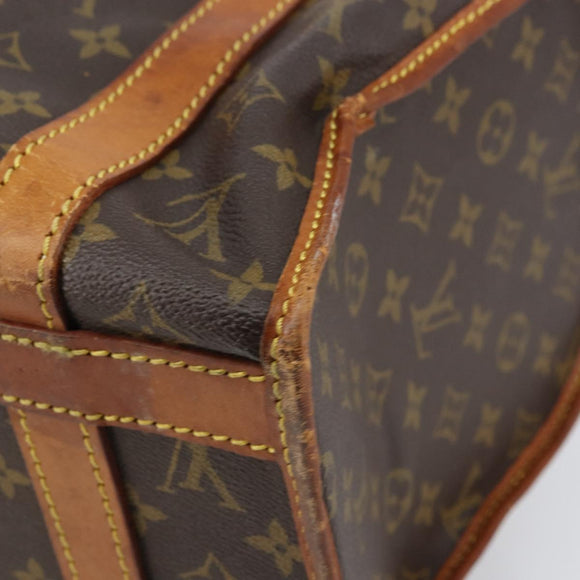 LOUIS VUITTON Monogram Sac Champ 30 Pet Carry M42024 LV Auth 155374