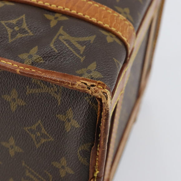 LOUIS VUITTON Monogram Sac Champ 30 Pet Carry M42024 LV Auth 155374