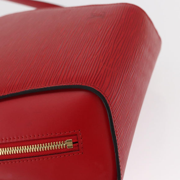 LOUIS VUITTON Epi Mabillon Backpack Castilian Red M52237 LV Auth 155376