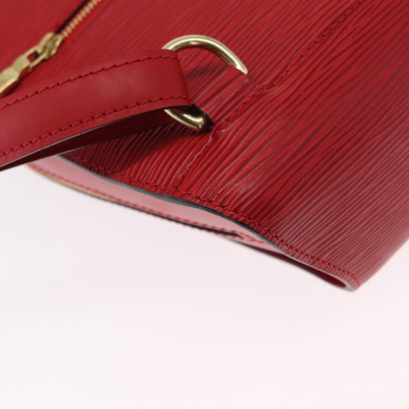 LOUIS VUITTON Epi Mabillon Backpack Castilian Red M52237 LV Auth 155376