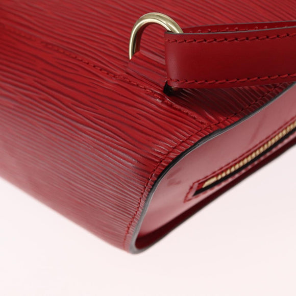 LOUIS VUITTON Epi Mabillon Backpack Castilian Red M52237 LV Auth 155376