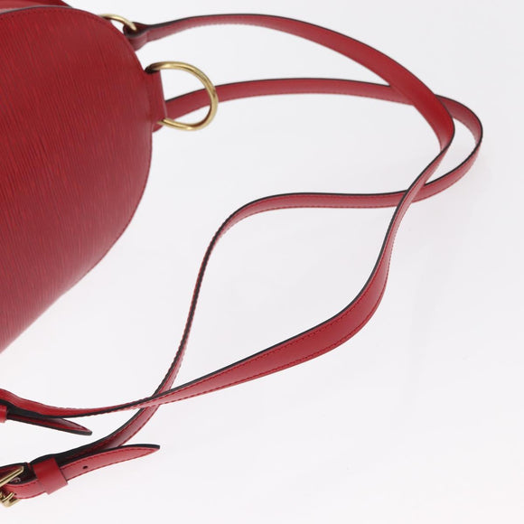 LOUIS VUITTON Epi Mabillon Backpack Castilian Red M52237 LV Auth 155376