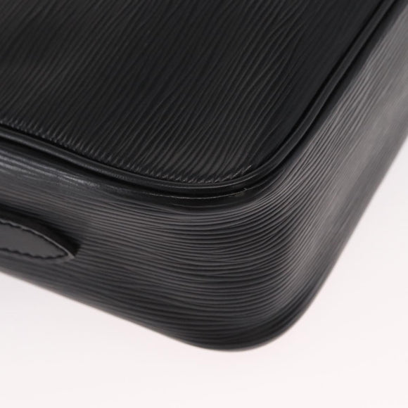 LOUIS VUITTON Epi Trocadero 27 Shoulder Bag Black M52312 LV Auth 155377