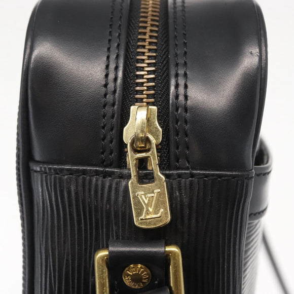 LOUIS VUITTON Epi Trocadero 27 Shoulder Bag Black M52312 LV Auth 155377A