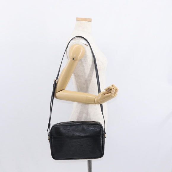 LOUIS VUITTON Epi Trocadero 27 Shoulder Bag Black M52312 LV Auth 155377