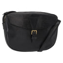 LOUIS VUITTON Epi Jeune Fille MM Shoulder Bag Black M52152 LV Auth 155378-1