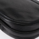 LOUIS VUITTON Epi Jeune Fille MM Shoulder Bag Black M52152 LV Auth 155378-18