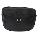 LOUIS VUITTON Epi Jeune Fille MM Shoulder Bag Black M52152 LV Auth 155378-13