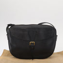 LOUIS VUITTON Epi Jeune Fille MM Shoulder Bag Black M52152 LV Auth 155378-12