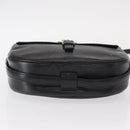 LOUIS VUITTON Epi Jeune Fille MM Shoulder Bag Black M52152 LV Auth 155378-5