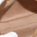 GUCCI Micro GG Supreme Web Sherry Line Bag PVC Beige Gold 156 01 034 Auth 155380-10