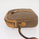 GUCCI Micro GG Supreme Web Sherry Line Bag PVC Beige Gold 156 01 034 Auth 155380-4