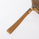 GUCCI Micro GG Supreme Web Sherry Line Bag PVC Beige Gold 156 01 034 Auth 155380-6